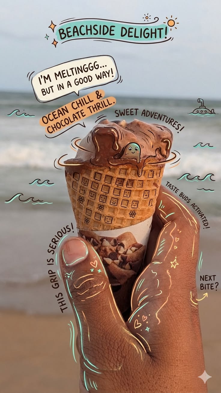 FMCG ice cream advertising creative